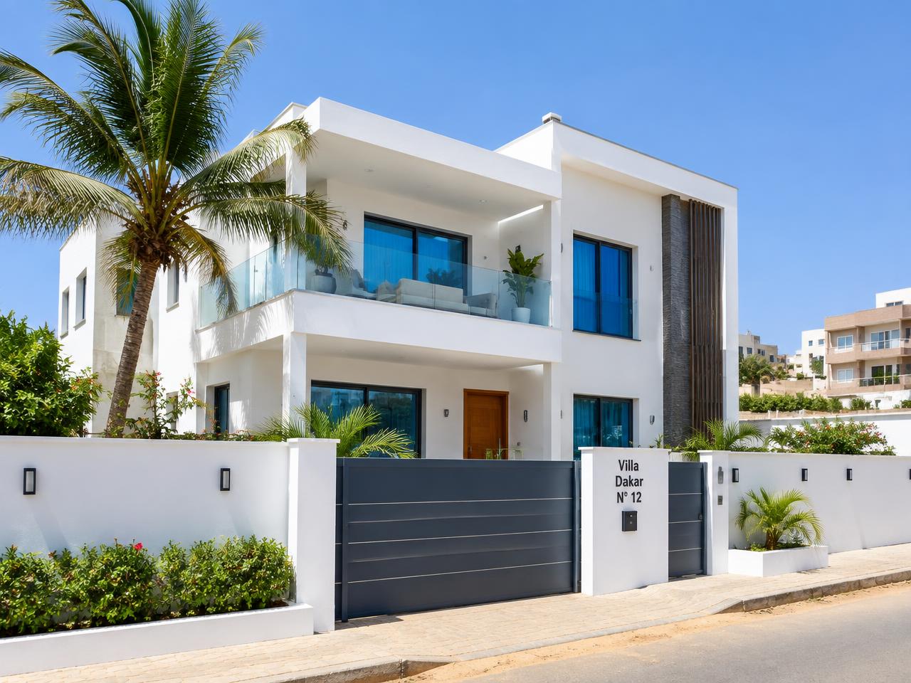Villa R+1 livrée — Keur Massar — KSSB Bâtiment